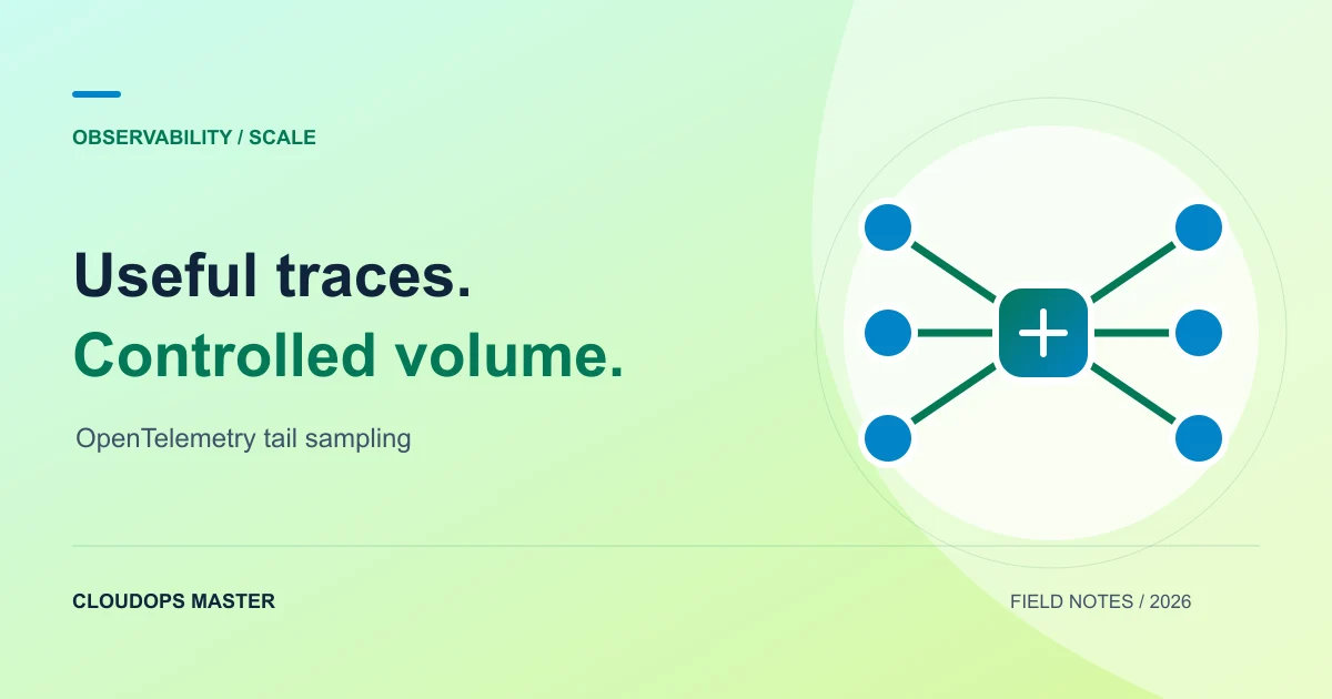 OpenTelemetry at Scale: Keep Useful Traces Without Losing Cost Control